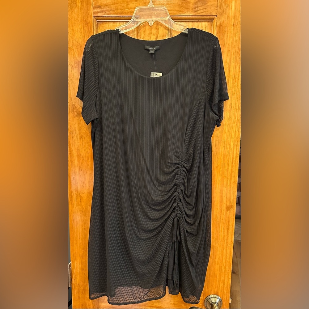 Alfani Clinched Tunic in Black